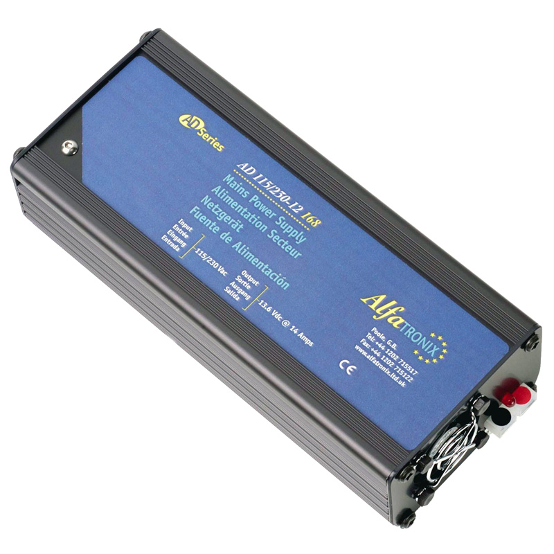 Alfatronix Ad12168 Converter Ac To Dc - 85-135 Vac & 170-265 Vac To 12vdc - 168w Continuous