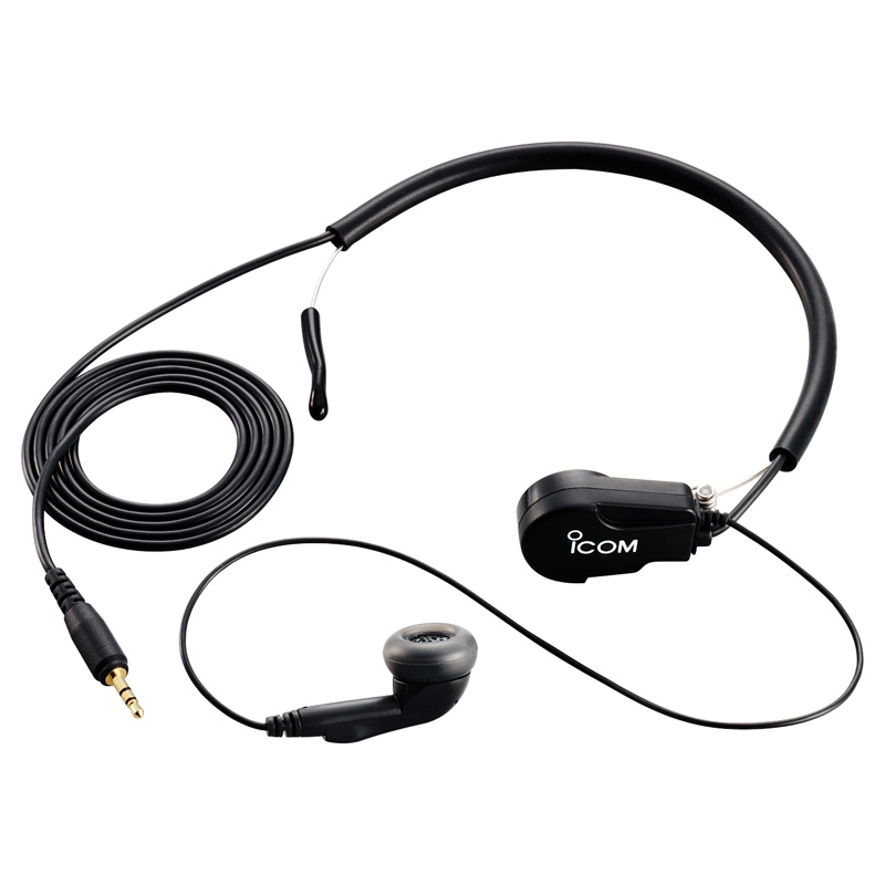 Icom HS-97 Earphone with Throat-Mic