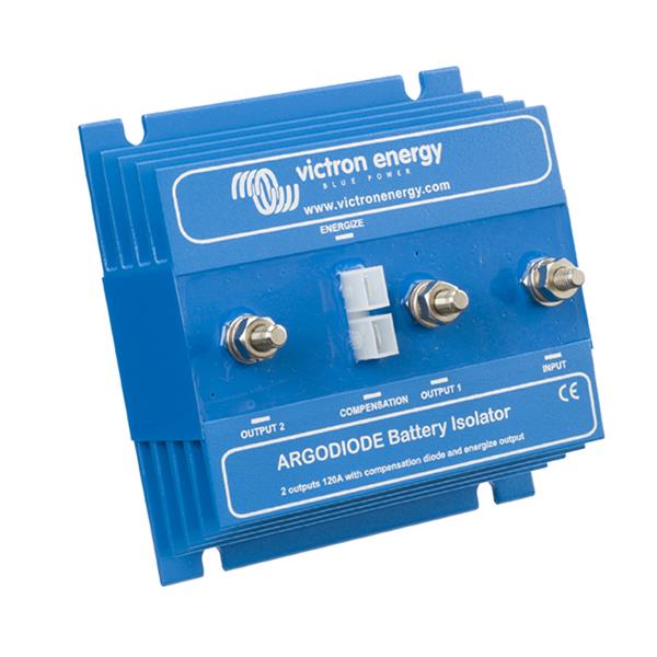 Victron Energy Argodiode 80-2ac Diode Isolator With Compensation Diode - 2 Batteries 80a