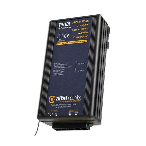 Alfatronix 24-12V 12A Converter with Isolation