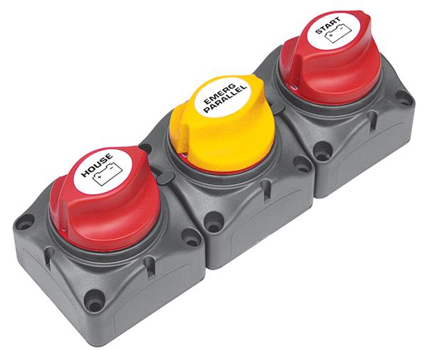 BEP Battery Dist Cluster 2 Batt Vertical (715-V)