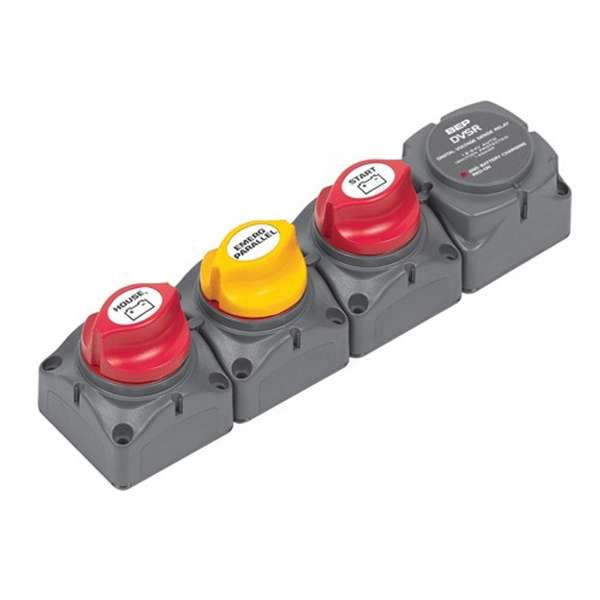 BEP Battery Dist Cluster 2 Batt Horiziontal (716-H-140A-DVSR)
