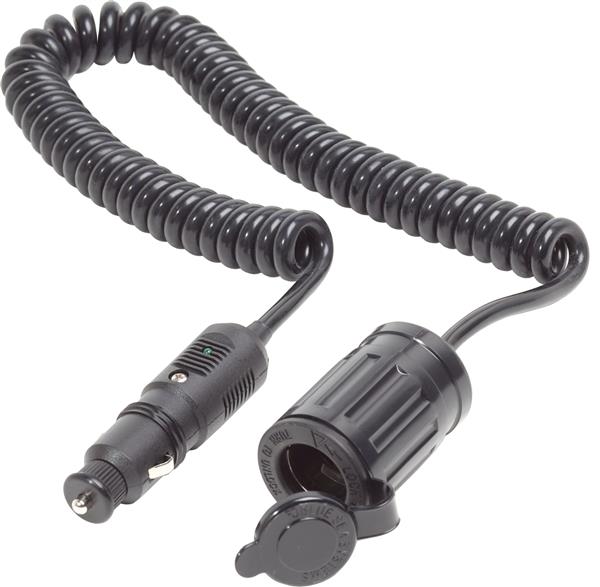 Blue Sea 12v Dc Plug + Single Ext Socket