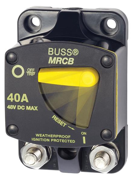 Blue Sea 187 Surface Mount Circuit Breaker 40a