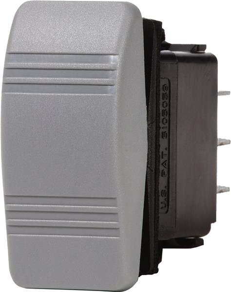 Blue Sea Contura Switch Dpst Off/(on) Grey