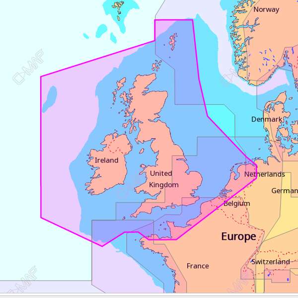 C-Map Reveal Large - United Kingdom C-Map Reveal Large - United Kingdom