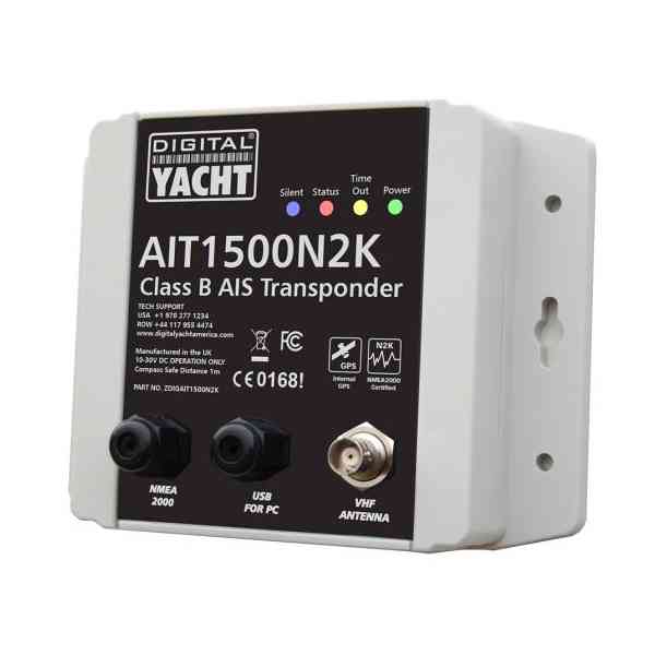 Digital Yacht AIT1500 Class B AIS Transponder With Int GPS Ant (NMEA 2000)