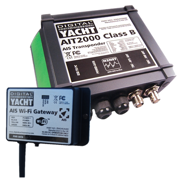 Digital Yacht AIT2000 Class B AIS Transpnder With AIS Wireless Interface Digital Yacht AIT2000 Class B AIS Transpnder With AIS Wireless Interface