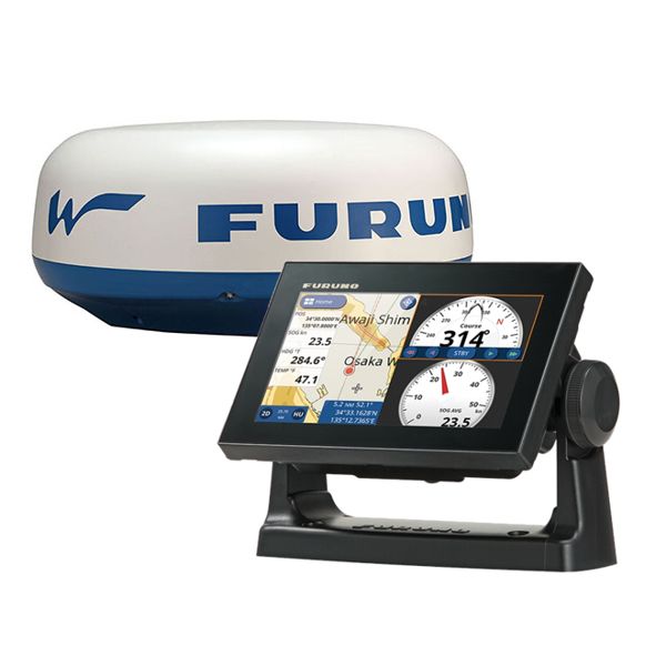 Furuno GP-1871F 7 Inch Plotter / Sounder With DRS4W Wifi Radar Furuno GP-1871F 7 Inch Plotter / Sounder With DRS4W Wifi Radar