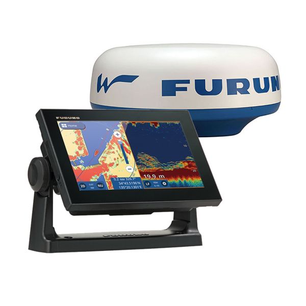 Furuno GP-1971F 7 Inch Plotter / Sounder With DRS4W Wifi Radar Furuno GP-1971F 7 Inch Plotter / Sounder With DRS4W Wifi Radar