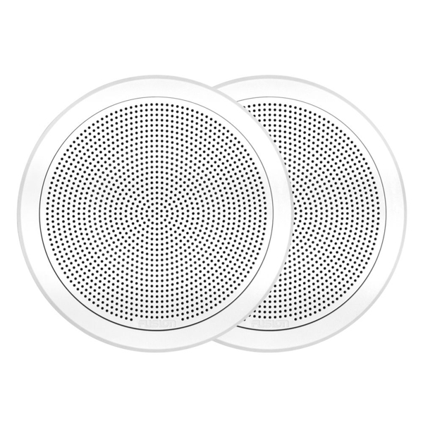 Fusion FM-F77RW Flush Mount Marine Speaker 200W 7.7 Inch Round In White