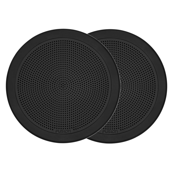 Fusion FM-F77RW Flush Mount Marine Speaker 200W 7.7 Inch Round In Black