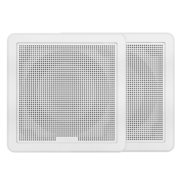 Fusion FM-F77SW Flush Mount Marine Speaker 200W 7.7 Inch Square In White