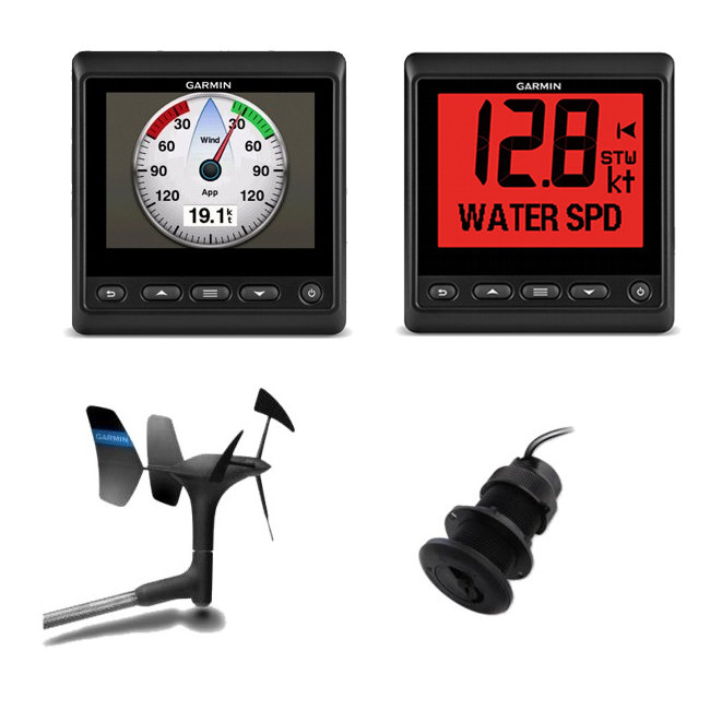 Garmin GMI 20 & GNX 20 Instruments plus gWind & DST810 Depth / Temp / Speed Txd (52)