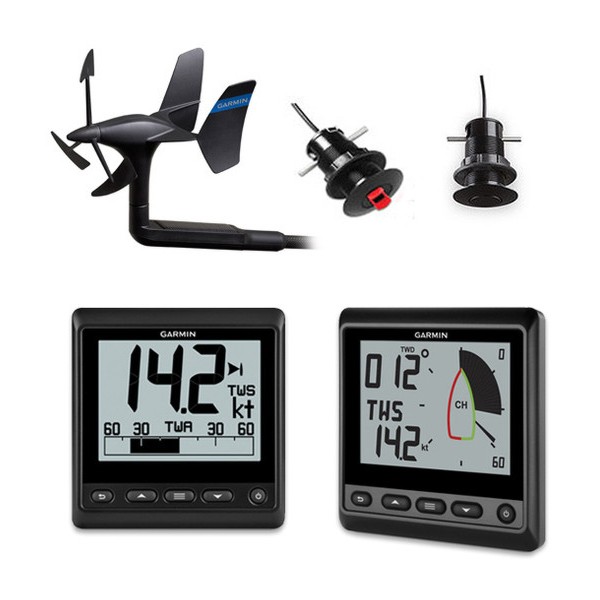 Garmin GNX Wireless Sail Instrument Pack With GDT 43 Thru-Hull Transducer