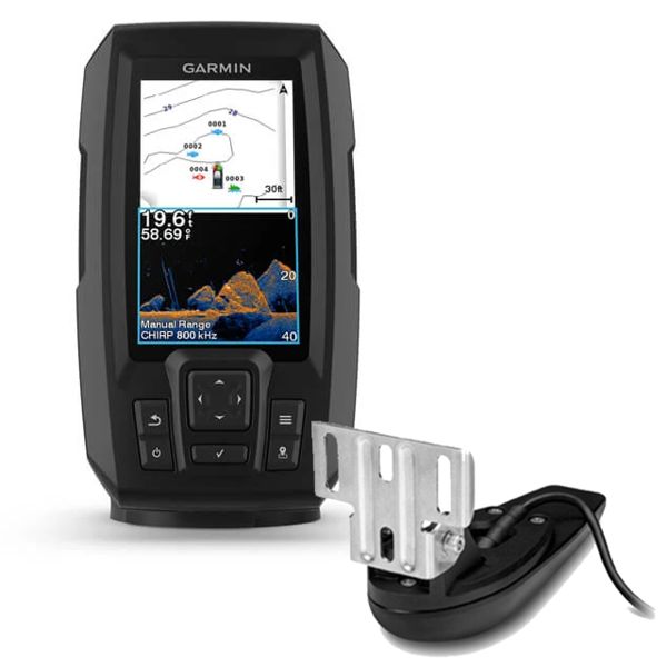 Garmin Striker Vivid 4cv fishfinder With GT20-TM Transducer