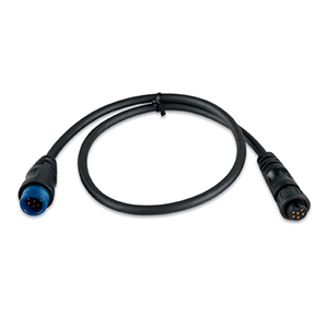 Garmin 8 Pin Transducer to 6 Pin Sounder Adapter Cable