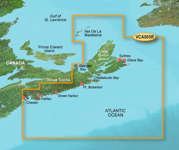 Garmin G3 Vision Regular - Vca005r - Halifax To Cape Breton