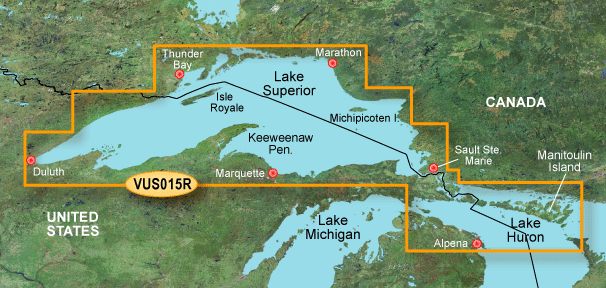 Garmin G3 Vision Regular - Vus015r - Lake Superior