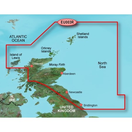 G3 SD/MICROSD FORMAT CHART EU003R  Great Britain, Northeast Coast