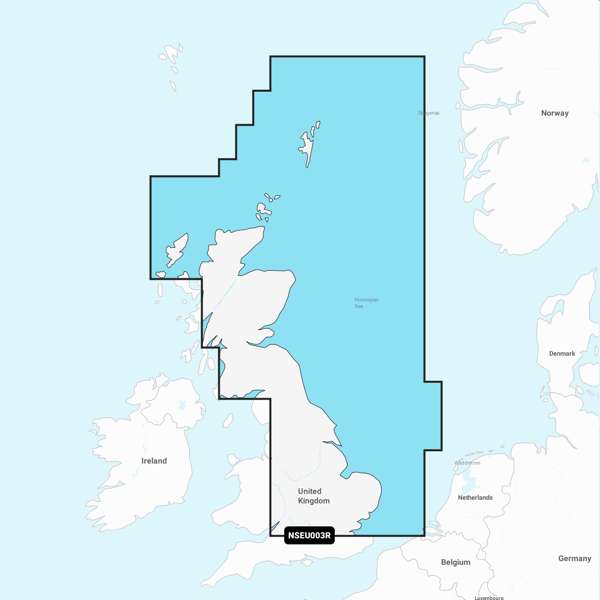 Garmin Navionics Vision+ NVEU003R Great Britain  Northeast Coast