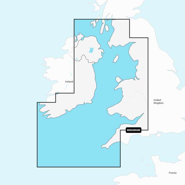 Garmin Navionics Vision+ NVEU004R Irish Sea