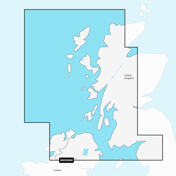 Garmin Navionics Vision+ NVEU006R Scotland  West Coast