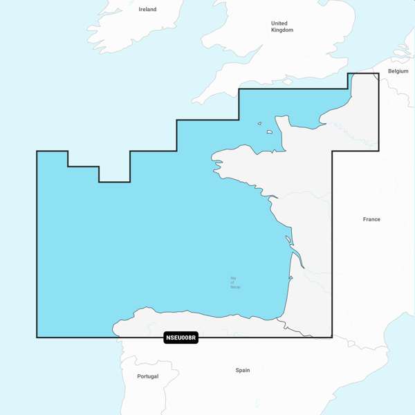 Garmin Navionics Vision+ NVEU008R Bay of Biscay