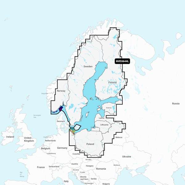 Garmin Navionics Vision+ NVEU644L Baltic Sea