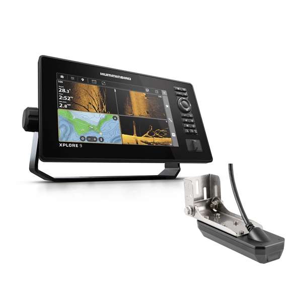 Humminbird Xplore 9 Inch Display With Transducer Humminbird Xplore 9 Inch Display With Transducer
