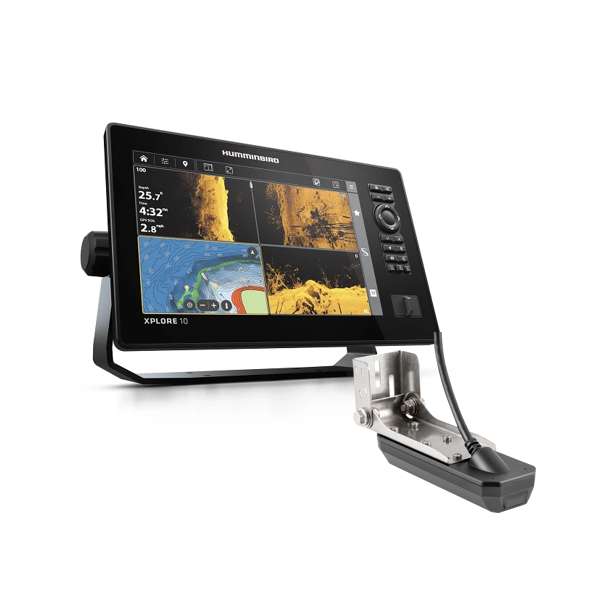 Humminbird Xplore 10 Inch Display With Transducer Humminbird Xplore 10 Inch Display With Transducer