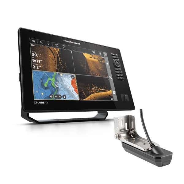 Humminbird Xplore 12 Inch Display With Transducer Humminbird Xplore 12 Inch Display With Transducer
