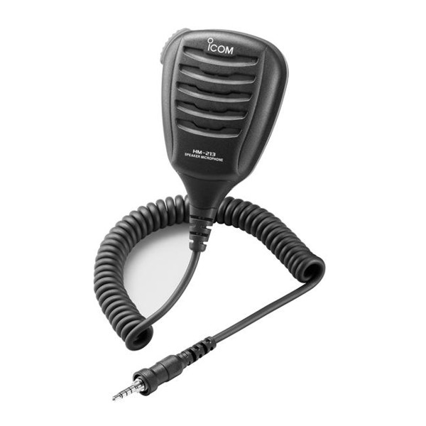 Icom HM-213 IPX7 Waterproof Speaker Microphone for M25