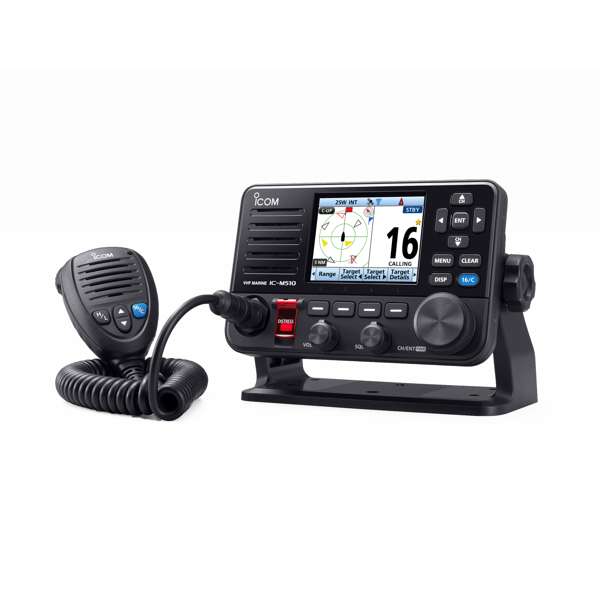Icom IC-M510AIS EVO Fixed VHF Marine Radio c/w Smartphone Control, Class-D DSC & AIS Receiver