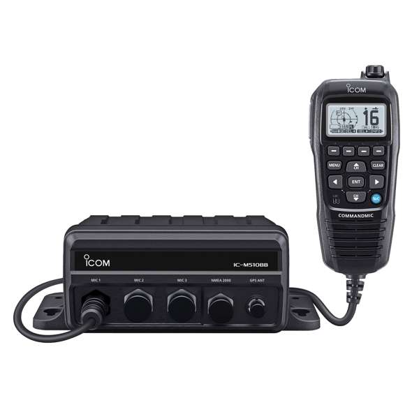 Icom IC-M510BB Black Box VHF/DSC And AIS Receiver With One Command Mic