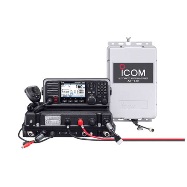 Icom IC-M804 UK-Type Approved MF/HF Marine SSB Transceiver c/w AT-141