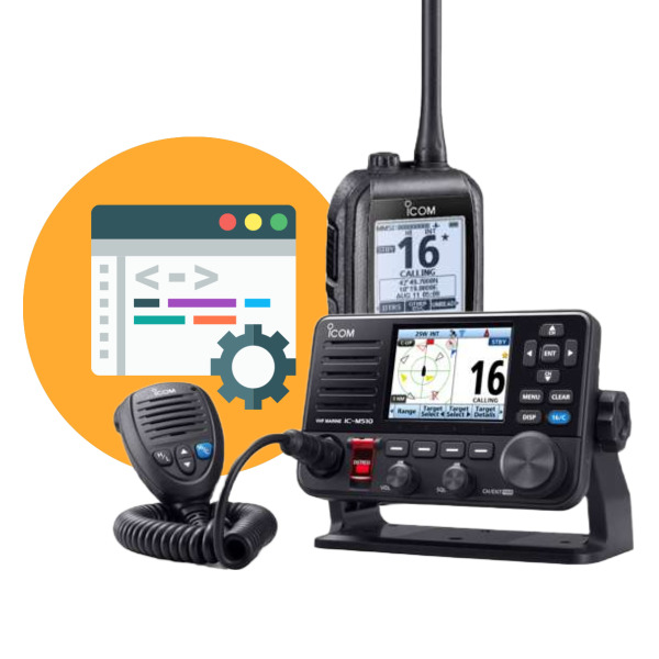 Icom AIS / VHF Radio Re-Programming Service