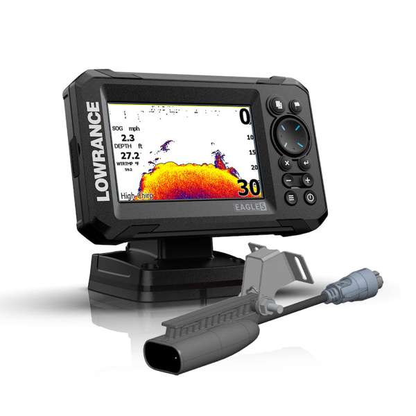 Lowrance Eagle 5 Plotter / Sounder With Splitshot HD Transducer Lowrance Eagle 5 Plotter / Sounder With Splitshot HD Transducer