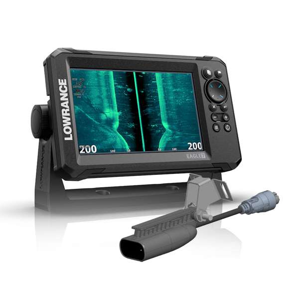 Lowrance Eagle 7 Plotter / Sounder With Splitshot Transducer Lowrance Eagle 7 Plotter / Sounder With Splitshot Transducer