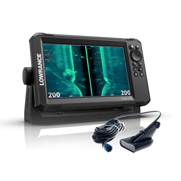 Lowrance Eagle 9 Plotter / Sounder With 50/200 HDI Transducer Lowrance Eagle 9 Plotter / Sounder With 50/200 HDI Transducer