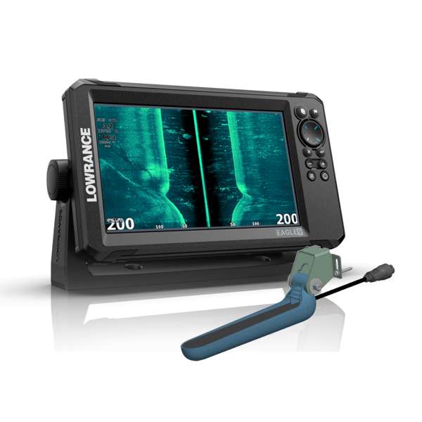 Lowrance Eagle 9 Plotter / Sounder With Tripleshot Transducer Lowrance Eagle 9 Plotter / Sounder With Tripleshot Transducer