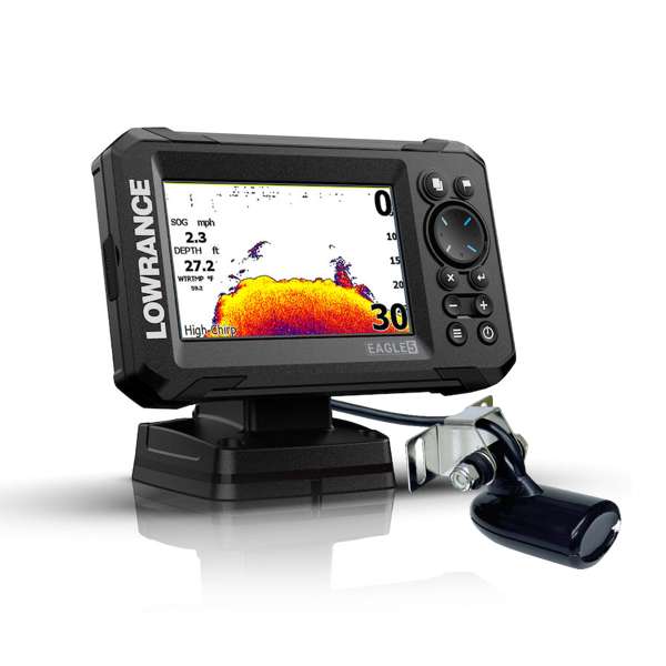 Lowrance Eagle 5 Plotter / Sounder With 83/200 HDI Transducer Lowrance Eagle 5 Plotter / Sounder With 83/200 HDI Transducer