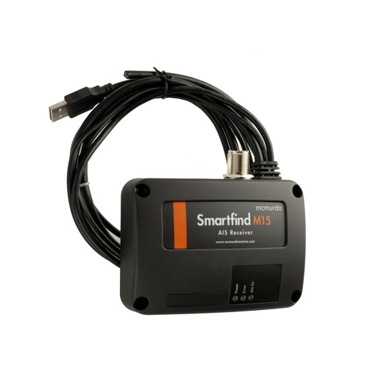 McMurdo Smartfind M15S Dual Channel AIS Receiver with Splitter