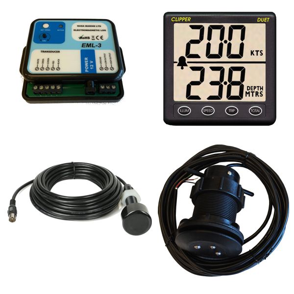 Nasa Clipper Duet With Electromagnetic 3 Log Transducer