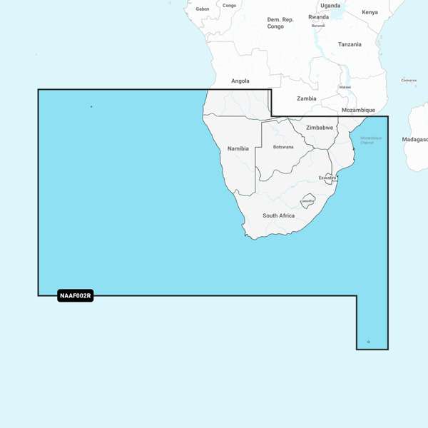 Navionics Plus Regular - Africa South - AF002R - SD Card