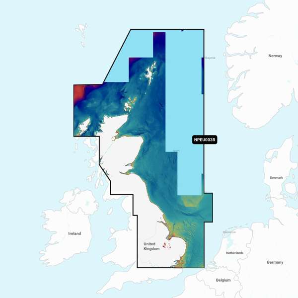 Navionics Platinum Plus Regular - Great Britain Northeast Coast - EU003R - SD Card