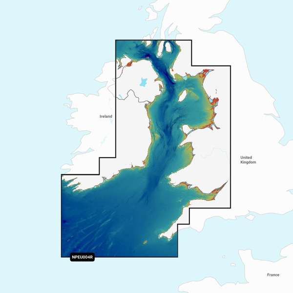 Navionics Platinum Plus Regular - Irish Sea - EU004R - SD Card
