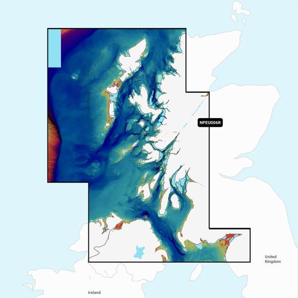 Navionics Platinum Plus Regular - Scotland West Coast - EU006R - SD Card