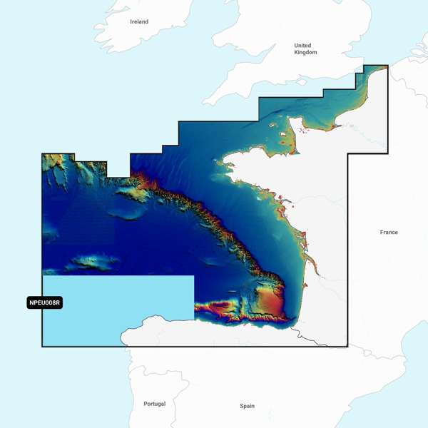 Navionics Platinum Plus Regular - Bay of Biscay - EU008R - SD Card