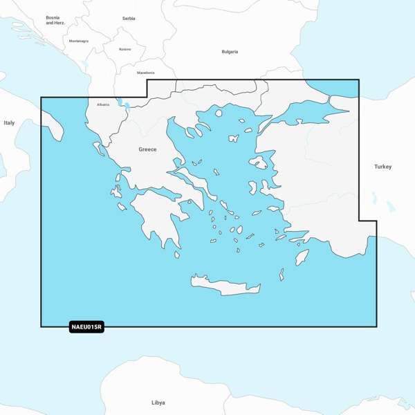 Navionics Plus Regular - Aegean Sea - Sea of Marmara - EU015R - SD Card